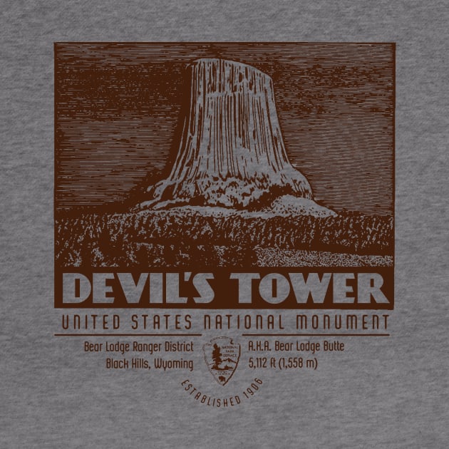 Devil's Tower by MindsparkCreative